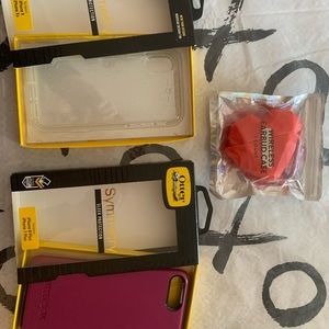 iPhone otter boxes and air pod pro case